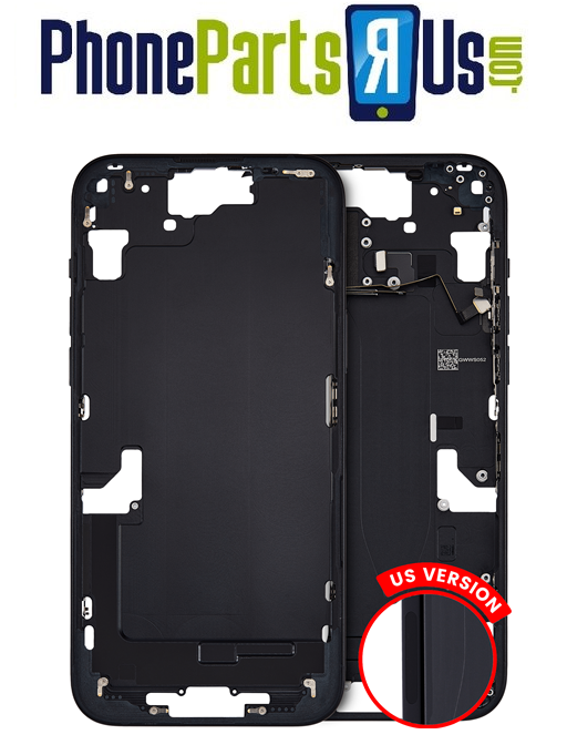 iPhone 15 Plus Mid-Frame Housing With Power And Volume Button (US Version) (All Colors)