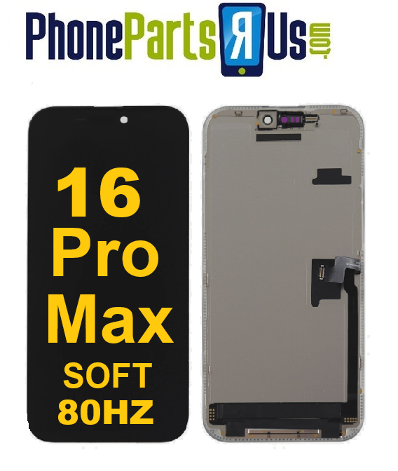 iPhone 16 Pro Max OLED Screen Assembly ( Soft ) 80-Hz