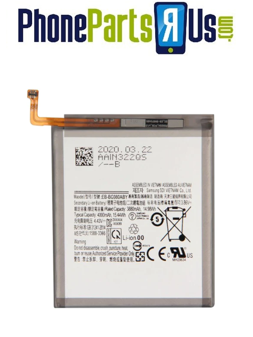 Samsung Galaxy S20 5G Battery Replacement