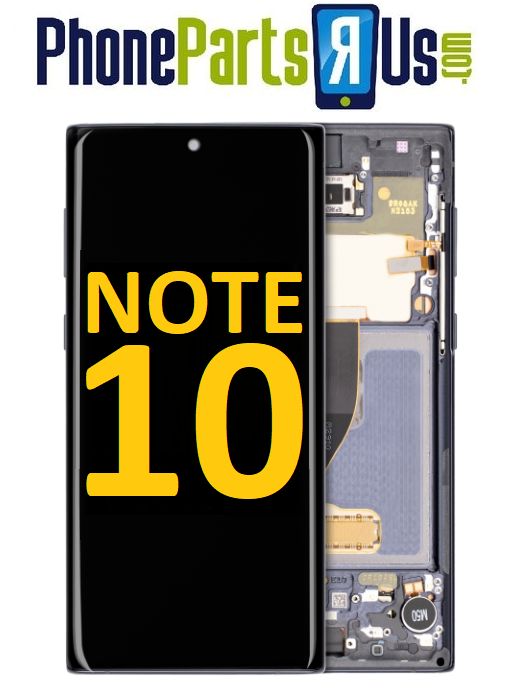 Samsung Galaxy Note 10 OLED Assembly With Frame (All Colors)