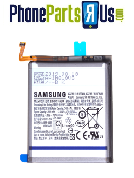 Samsung Galaxy Note 10 Battery (Service Pack)