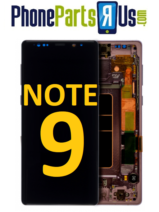 Samsung Galaxy Note 9 OLED Assembly With Frame (All Colors)