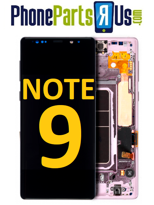 Samsung Galaxy Note 9 OLED Assembly With Frame (All Colors)