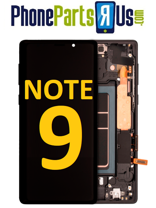 Samsung Galaxy Note 9 OLED Assembly With Frame (All Colors)