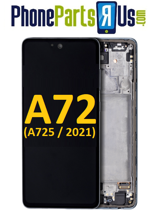 Samsung Galaxy A72 (A725 / 2021) LCD Assembly With Frame