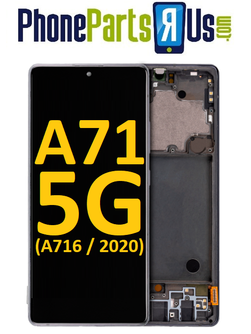 Samsung Galaxy A71 5G (A716 / 2020) OLED LCD Assembly With Frame