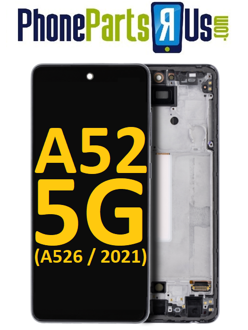 Samsung Galaxy A52 5G (A526 /2021) OLED LCD Assembly With Frame