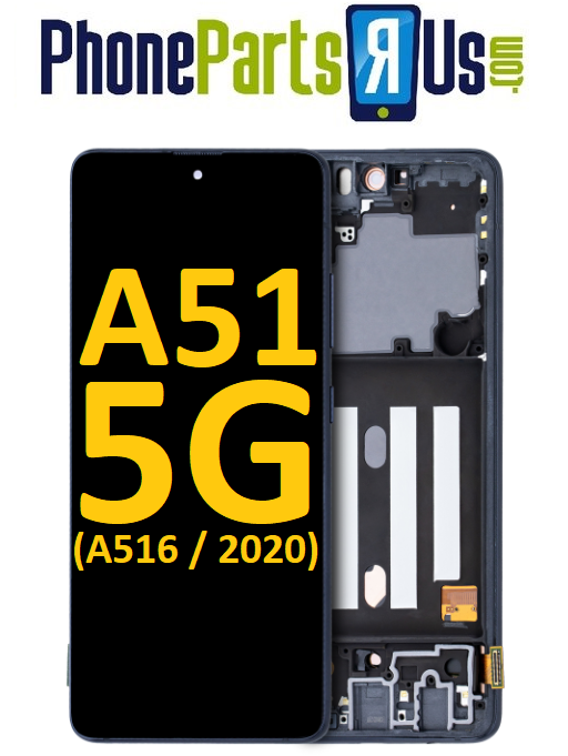 Samsung Galaxy A51 5G (A516 / 2020) OLED Assembly With Frame Replacement