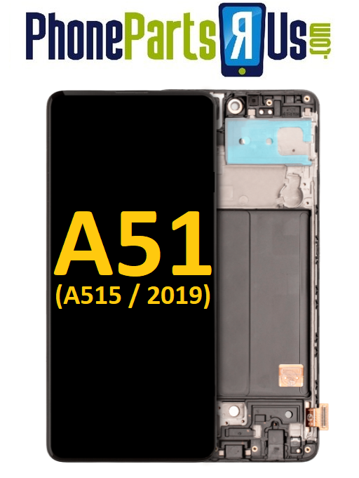 Samsung Galaxy A51 4G (A515 / 2019) Premium OLED Assembly With Frame