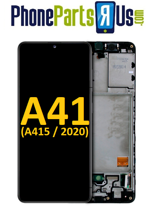 Samsung Galaxy A41 (A415 / 2020) OLED Assembly with Frame Replacement