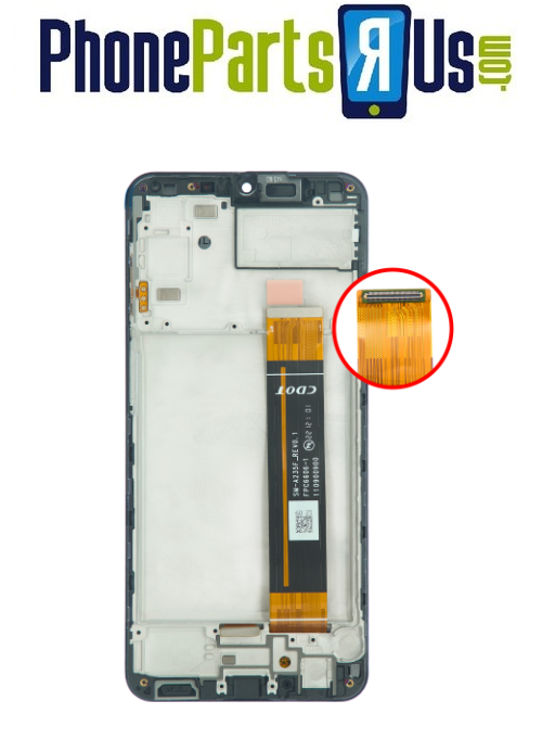Samsung Galaxy A23 (A235 / 2022) LCD Assembly With Frame