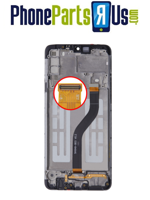 Samsung Galaxy A20S (A207 / 2019) LCD Assembly With Frame