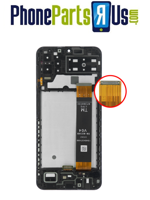 Samsung Galaxy A13 4G (A135 / 2022) LCD Assembly With Frame