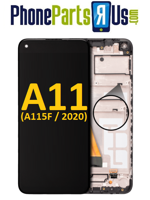 Samsung Galaxy A11 (A115F / 2020) LCD Assembly With Frame (International Version)