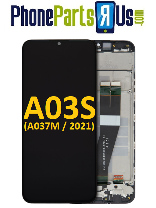 Samsung Galaxy A03s (A037M / 2021) LCD Assembly With Frame