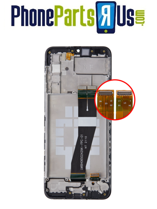 Samsung Galaxy A02S (A025U / 2020) LCD Assembly With Frame (US Version)