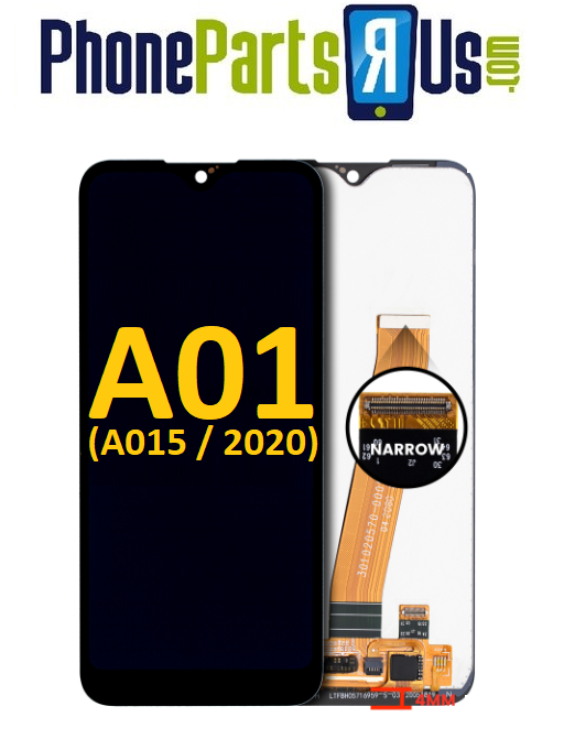 Samsung Galaxy A01 (A015 / 2020) LCD Assembly Without Frame TYPE-C