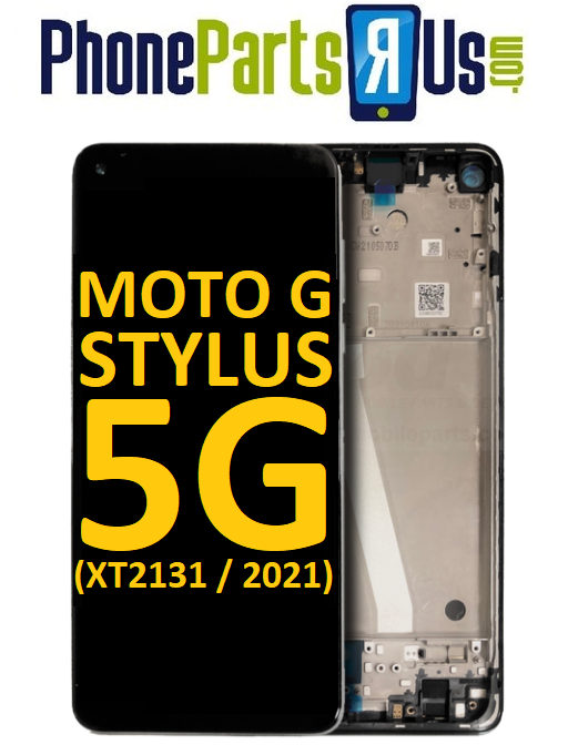 Moto G Stylus 5G (XT2131 / 2021) LCD Assembly With Frame