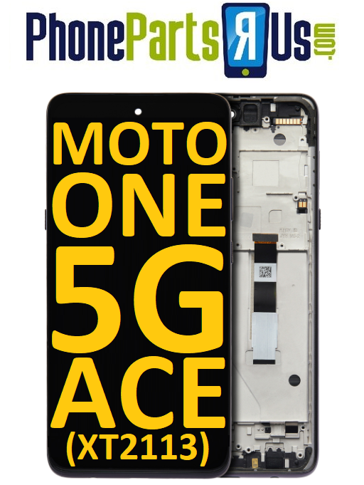 Motorola One 5G Ace (XT2113) LCD Assembly With Frame