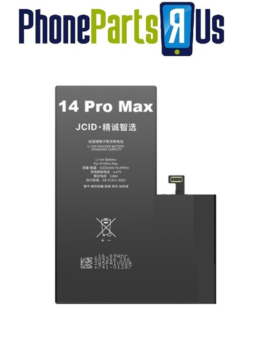 iPhone 14 Pro Max Battery – JCID Diagnosable – 4323mAh – (No Pop-Up)