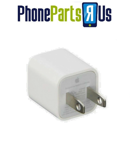 Apple 5W USB Power Adapter Charger Wall Plug Cube for iPhone ( Pull ...