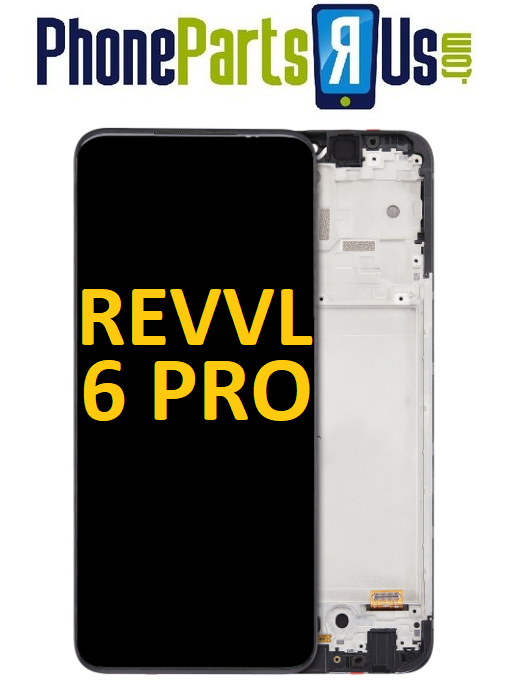 Revvl 6 Pro LCD Assembly With Frame