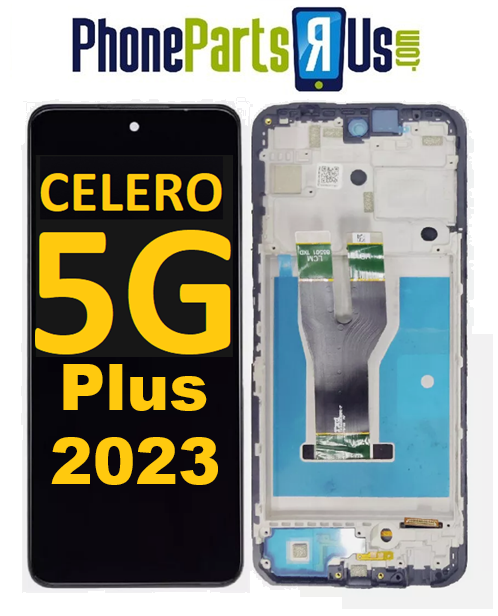 Celero 5G Plus (2023) LCD Display Touch Screen Digitizer Frame