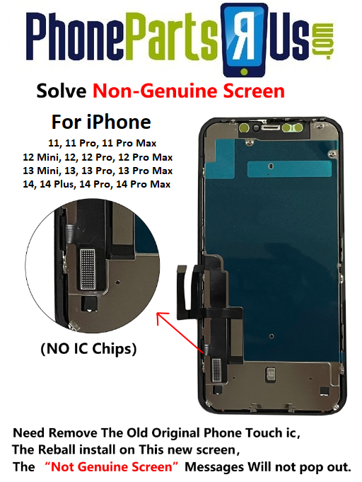 iPhone 12 / 12 Pro OLED Screen Assembly Premium Hard COF  (Compatible for IC Chip Transfer for iPhone)
