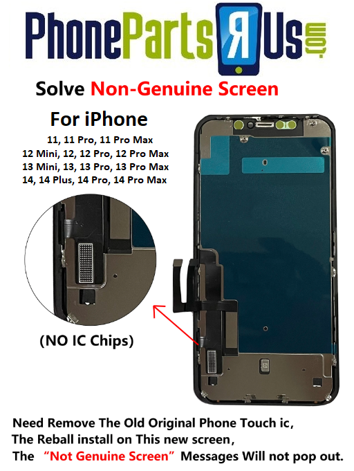 iPhone 12 Pro Max OLED LCD Premium Hard COF (Compatible for IC Chip Transfer for iPhone)
