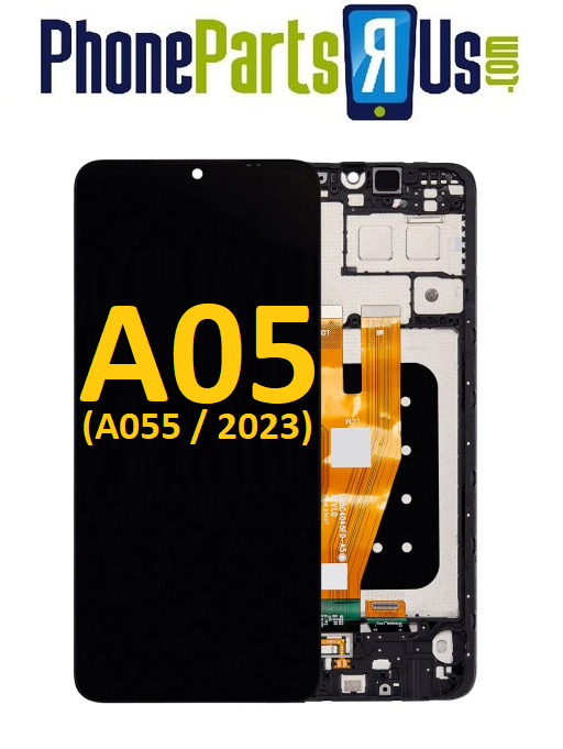 Samsung Galaxy A05 (A055 / 2023) LCD with Frame
