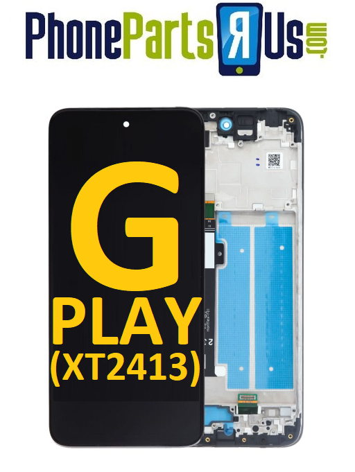 Moto G Play (XT2413 / 2024) LCD Assembly With Frame