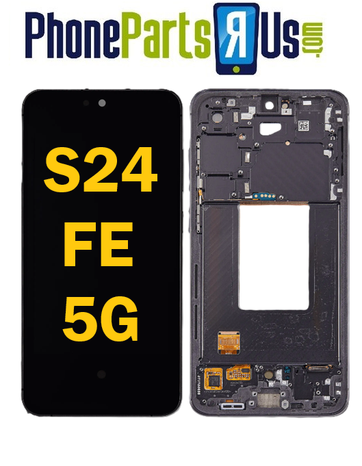 Samsung Galaxy S24 FE 5G OLED Screen Assembly With Frame ( Graphite )