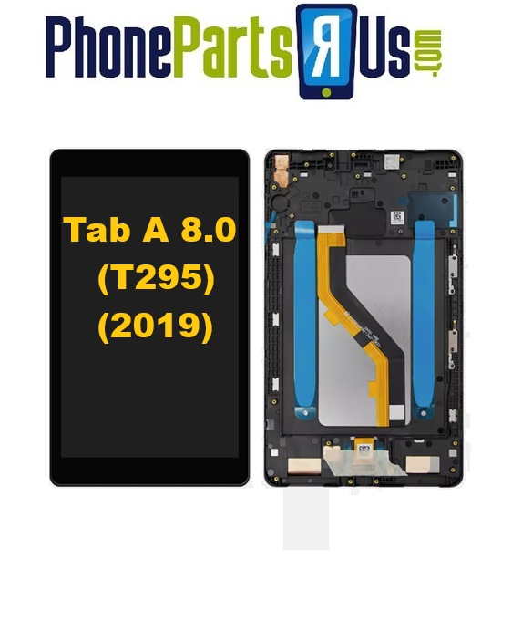 Samsung Galaxy Tab A 8.0" (2019) (T295) (LTE Version) LCD Assembly With Frame