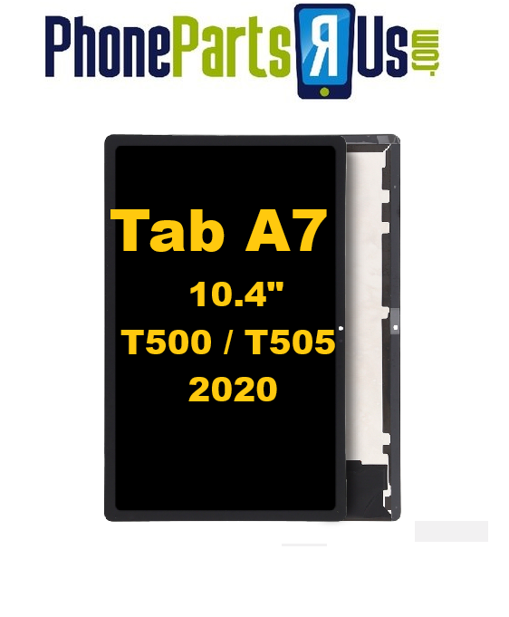 Samsung Galaxy Tab A7 10.4" (T500 / T505 / 2020) (Black) LCD Assembly Without Frame