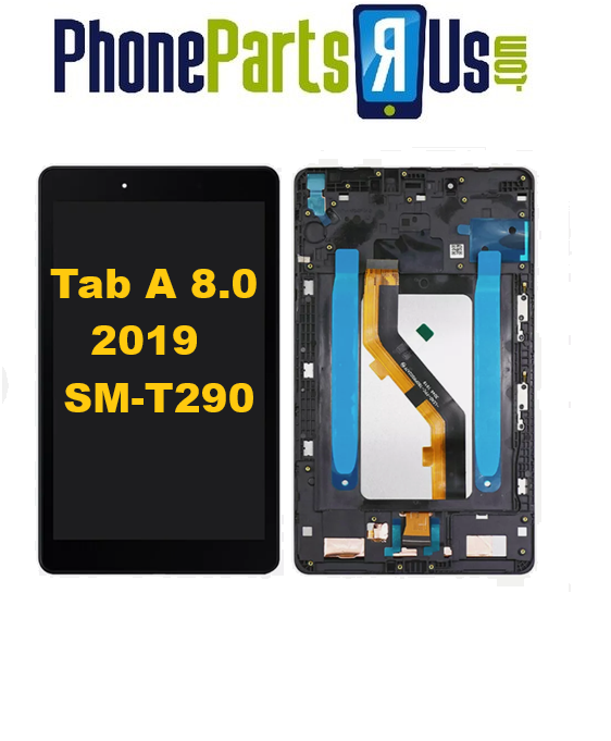 Samsung Galaxy Tab A 8.0" (2019) (T290) (WiFi Version) LCD Assembly With Frame (Black)