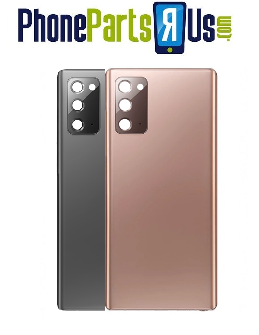 Samsung Galaxy Note 20 Back Glass w/ Camera Lens & Adhesive (NO LOGO)