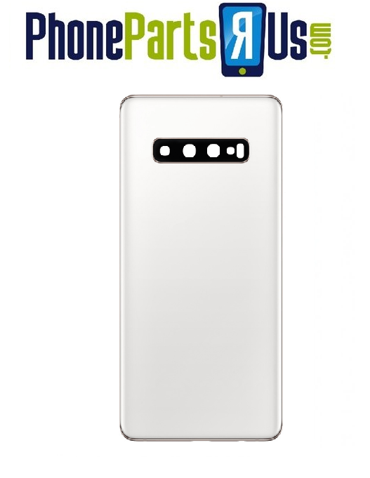 Samsung Galaxy S10 Plus Back Glass w/ Camera Lens & Adhesive (NO LOGO)