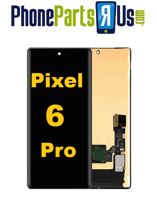 Google Pixel 6 Pro OLED Assembly with Frame (Without Fingerprint Sensor)