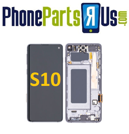 Samsung Galaxy S10 OLED Assembly With Frame (All Colors)