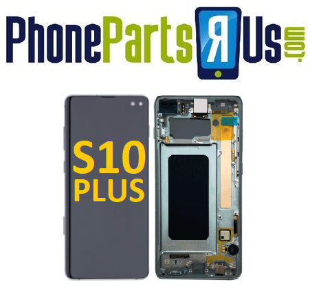 Samsung Galaxy S10 Plus OLED Assembly with Frame (All Colors)